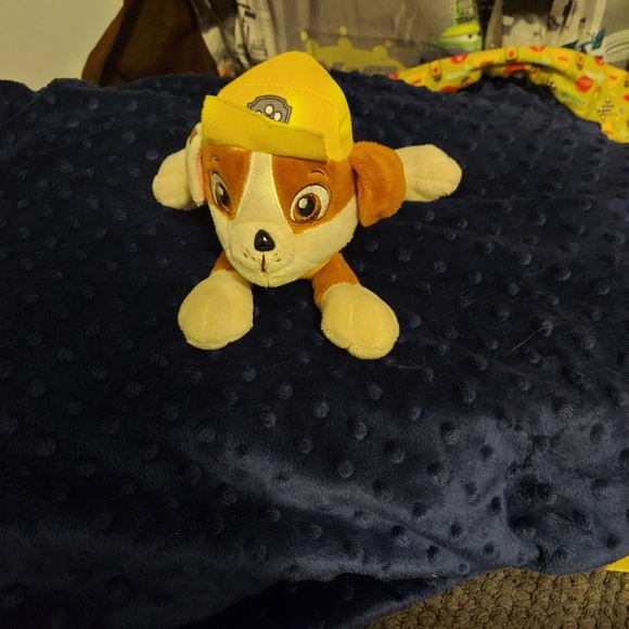 Nickelodeon Paw Patrol RUBBLE THE PUPPY DOG 6" Plush STUFFED ANIMAL Toy soft - Picture 11 of 11